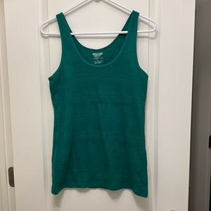 Mossimo Supply Co. Green knit design tank top